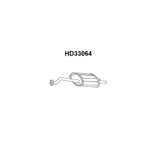 HD33064 VENEPORTE Глушитель выхлопных газов конечный