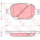 GDB3316<br />TRW<br />Комплект тормозных колодок, дисковый тормоз