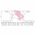 MBR5012 MERITOR Тормозной диск