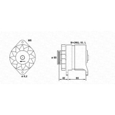 943346067010 MAGNETI MARELLI Генератор