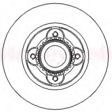 562366B BENDIX Тормозной диск