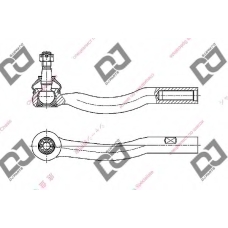 DE1292 DJ PARTS Наконечник поперечной рулевой тяги