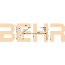 7401553 BEHR Condenser