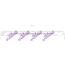 H3985 Brovex-Nelson Тормозной шланг