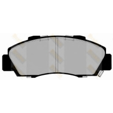PA1343 BRAKE ENGINEERING Комплект тормозных колодок, дисковый тормоз