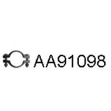 AA91098 VENEPORTE Клемма, система выпуска