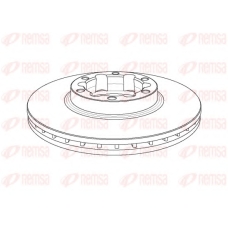 NCA1150.20 KAWE Тормозной диск
