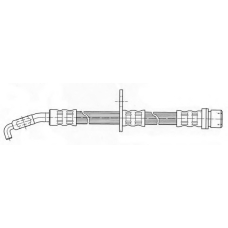 511904 KAWE Тормозной шланг
