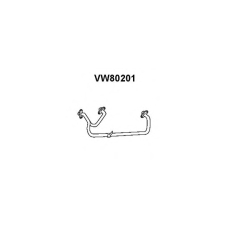 VW80201 VENEPORTE Труба выхлопного газа