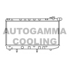 105526 AUTOGAMMA Радиатор, охлаждение двигателя