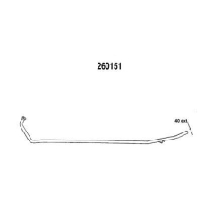 394326015100 MAGNETI MARELLI Выпускной трубопровод