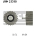 VKM 22390 SKF Паразитный / ведущий ролик, зубчатый ремень