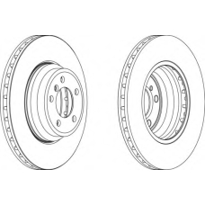 DDF1701-1 FERODO Тормозной диск