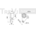 TD1130 TREVI AUTOMOTIVE Натяжной ролик, ремень ГРМ
