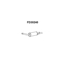 FD30240 VENEPORTE Глушитель выхлопных газов конечный