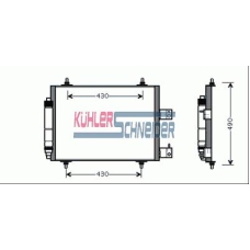 1520051 KUHLER SCHNEIDER Конденсатор, кондиционер