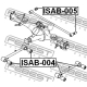 ISAB-004<br />FEBEST<br />Подвеска, рычаг независимой подвески колеса
