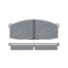 SP 112 PR SCT Комплект тормозных колодок, дисковый тормоз