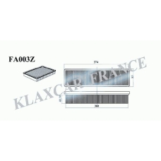 FA003z KLAXCAR FRANCE Воздушный фильтр