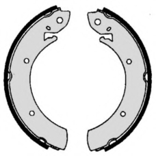 S 68 516 BREMBO Комплект тормозных колодок