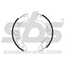 18492722465 S.b.s. Комплект тормозных колодок