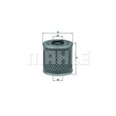 OX 91D MAHLE Масляный фильтр