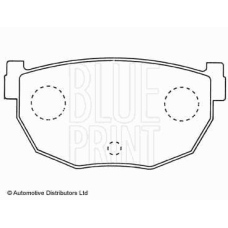 ADN14240 BLUE PRINT Комплект тормозных колодок, дисковый тормоз