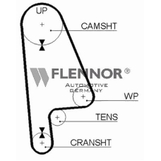 4122V FLENNOR Ремень ГРМ