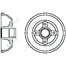 DRM9926 APEC Тормозной барабан