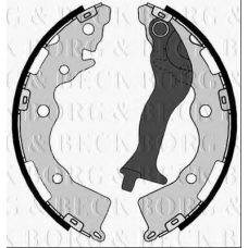 BBS6479 BORG & BECK Комплект тормозных колодок