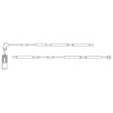 LZ0160 DELPHI Контрольный контакт, контроль слоя тормозных колод