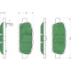 GDB3294<br />TRW<br />Комплект тормозных колодок, дисковый тормоз