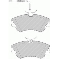 T0610063 RAMEDER Комплект тормозных колодок, дисковый тормоз