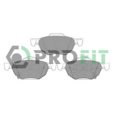 5000-1704 C PROFIT Комплект тормозных колодок, дисковый тормоз