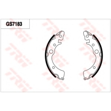 GS7183 TRW Комплект тормозных колодок