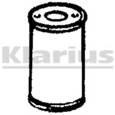 210321 KLARIUS Средний глушитель выхлопных газов