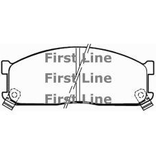 FBP3156 FIRST LINE Комплект тормозных колодок, дисковый тормоз