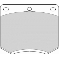FD4023A NECTO Комплект тормозных колодок, дисковый тормоз