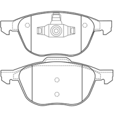 PN-0365 JNBK Колодки тормозные