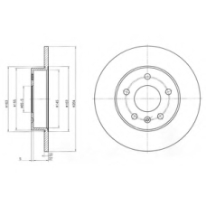 DP1010.11.0155 Dr!ve+ Тормозной диск
