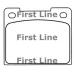 FBP1509 FIRST LINE Комплект тормозных колодок, дисковый тормоз