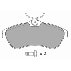 FBP-1269 FREMAX Комплект тормозных колодок, дисковый тормоз