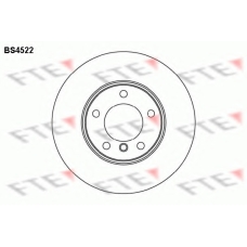 BS4522 FTE Тормозной диск