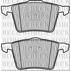 BBP2353 BORG & BECK Комплект тормозных колодок, дисковый тормоз