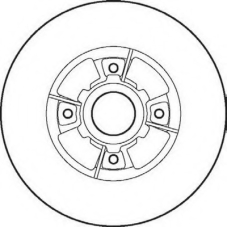 561868BC BENDIX Тормозной диск