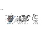 RTK392 AVA Компрессор, кондиционер