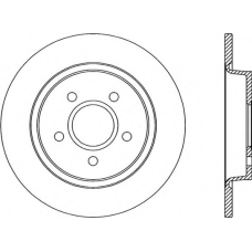 BDA2030.10 OPEN PARTS Тормозной диск