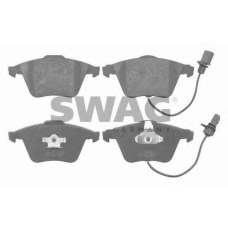 30 91 6584 SWAG Комплект тормозных колодок, дисковый тормоз