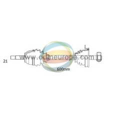 18-291160 ODM-MULTIPARTS Приводной вал