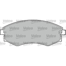 598051 VALEO Комплект тормозных колодок, дисковый тормоз